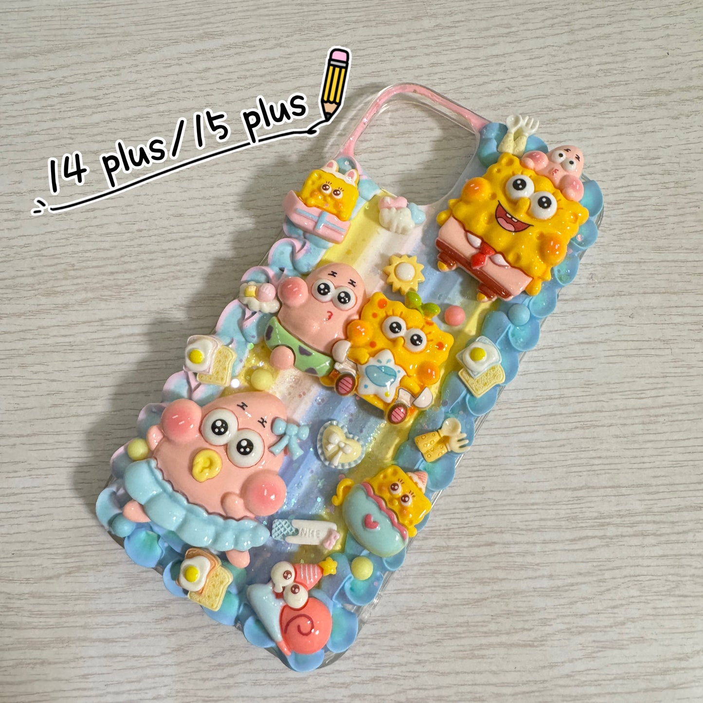 Premade 14plus/ 15 plus case