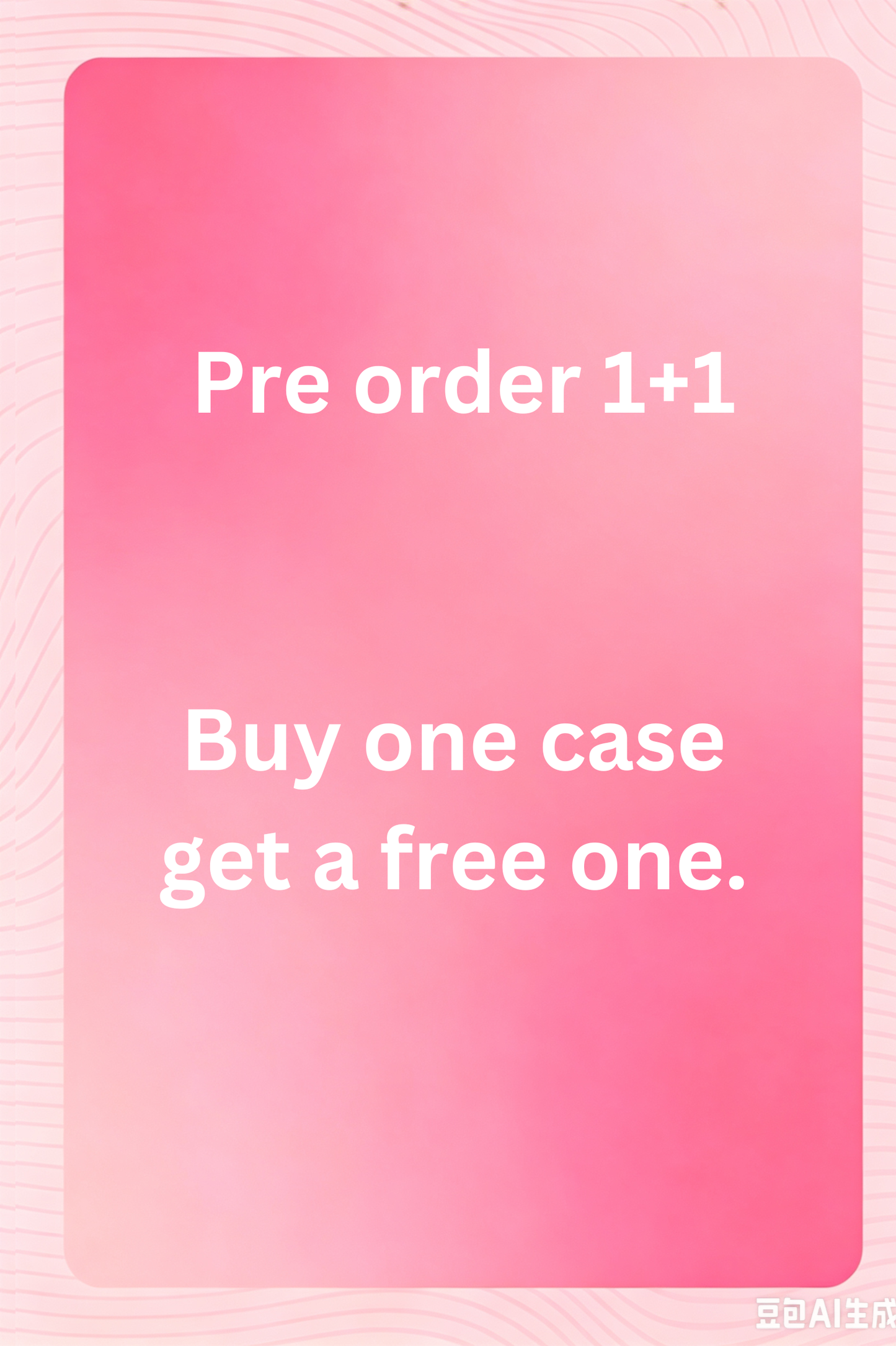 Pre order 1+1 live on June 24th