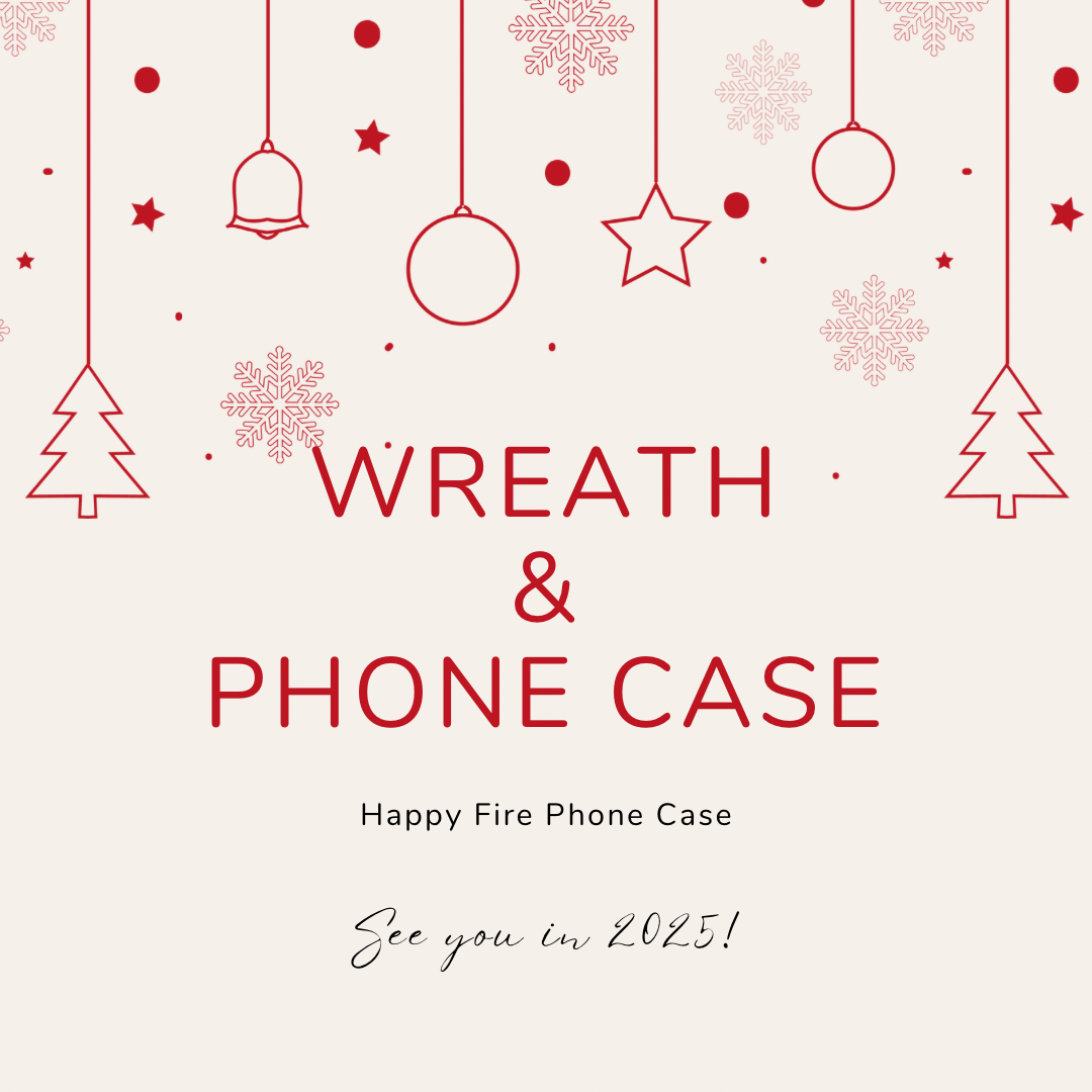 Wreath & phone case
