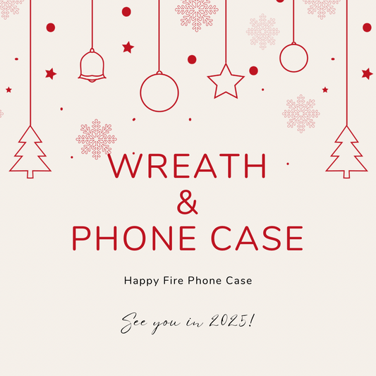 Wreath & phone case