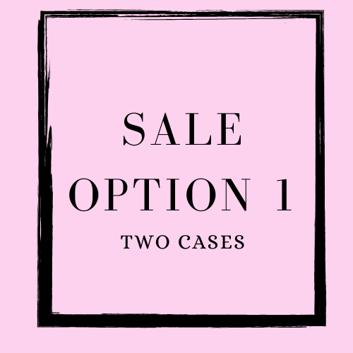 Two Cases combo ( pick your color and MAIN charm)